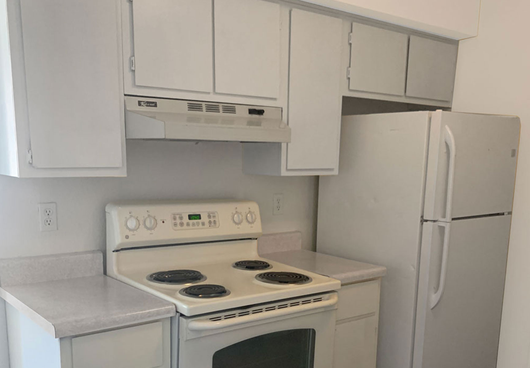 This image shows the entrance of one of River Springs Apartments units